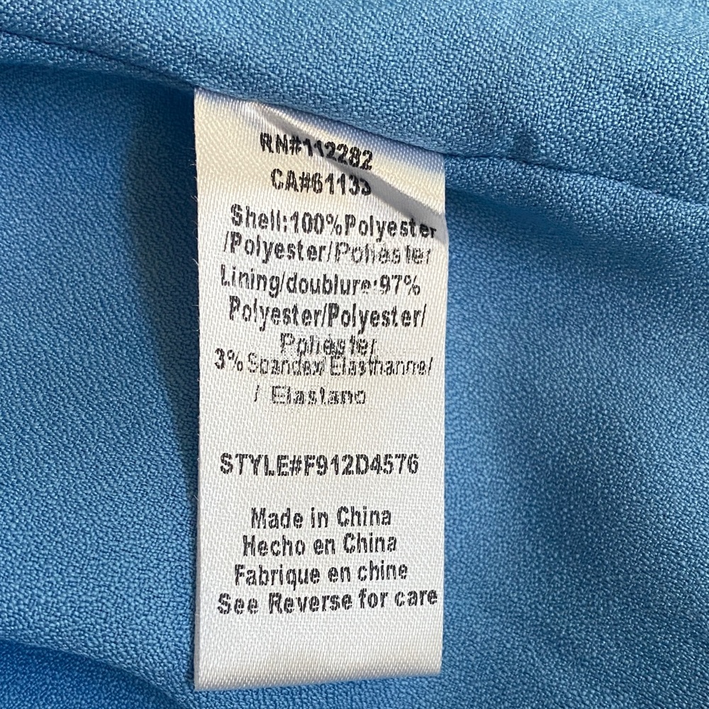 NWT! Adelyn Rae Sky Blue Dress - Picture 6 of 6